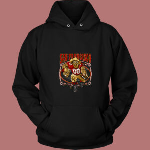 San Francisco Fan Fantasy Footballs 80s Hoodie