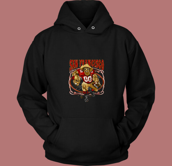 San Francisco Fan Fantasy Footballs 80s Hoodie