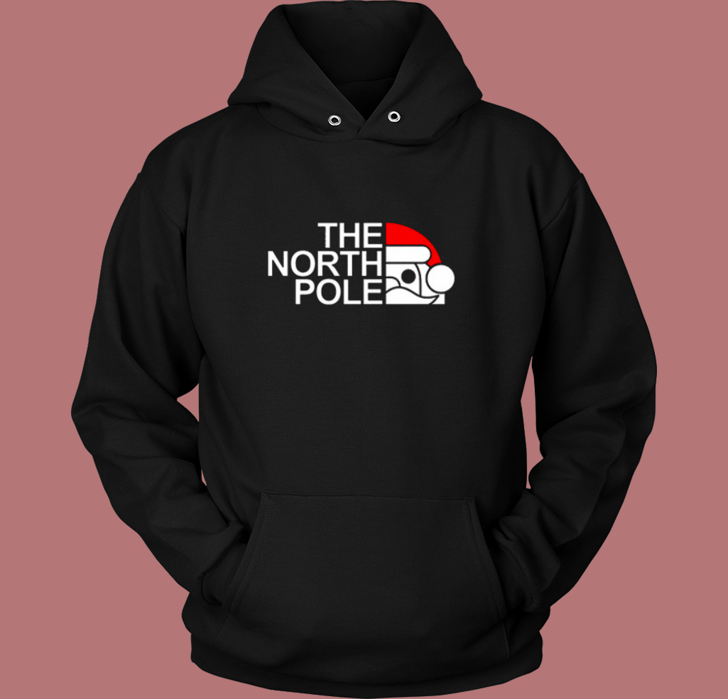 Santa Claus The North Pole Hoodie Style Santa Claus The North Pole Hoodie Style