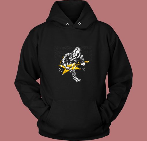 Sasquatch Playing Guitar Vintage Hoodie Sasquatch Playing Guitar Vintage Hoodie