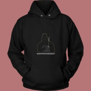 Sassy Sasquatch Popcorn The Big Lez 80s Hoodie