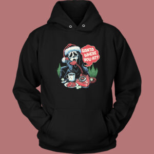 Satan Calling Santa Hoodie Style