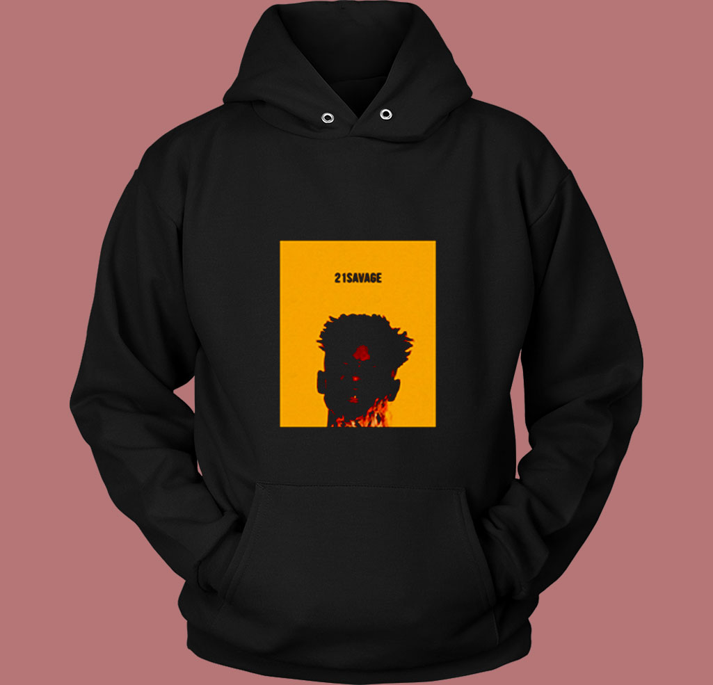 Savage 21 Savage Cover 80s Hoodie Savage 21 Savage Cover 80s Hoodie