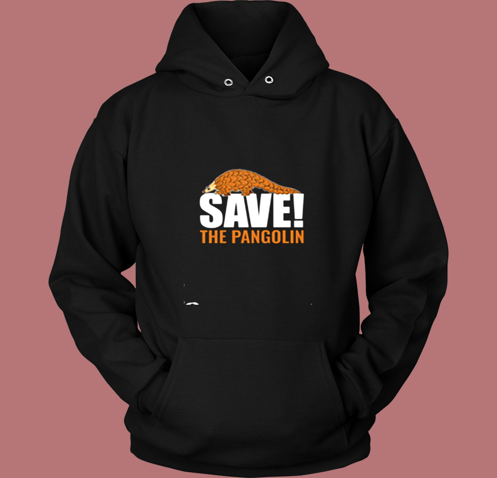 Save The Pangolin Vintage Hoodie Save The Pangolin Vintage Hoodie
