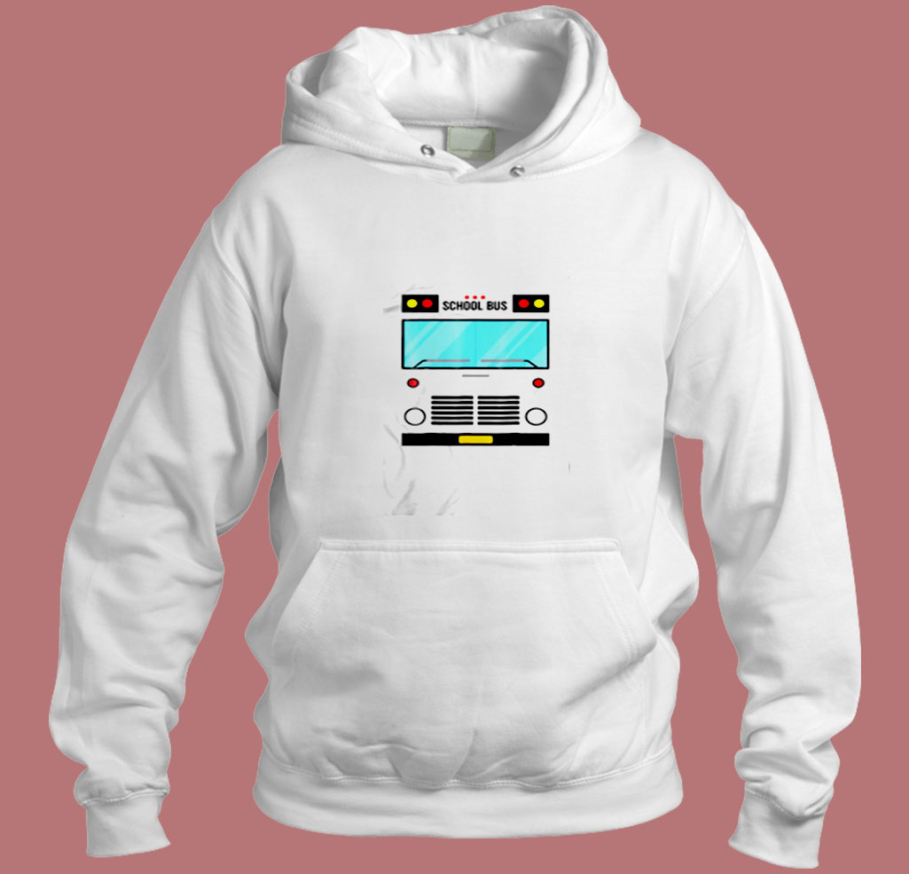 School Bus Aesthetic Hoodie Style School Bus Aesthetic Hoodie Style