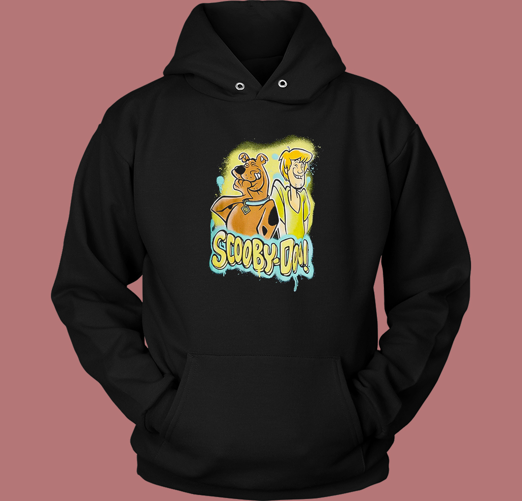Scooby Doo Airbrush Graphic Hoodie Style Scooby Doo Airbrush Graphic Hoodie Style