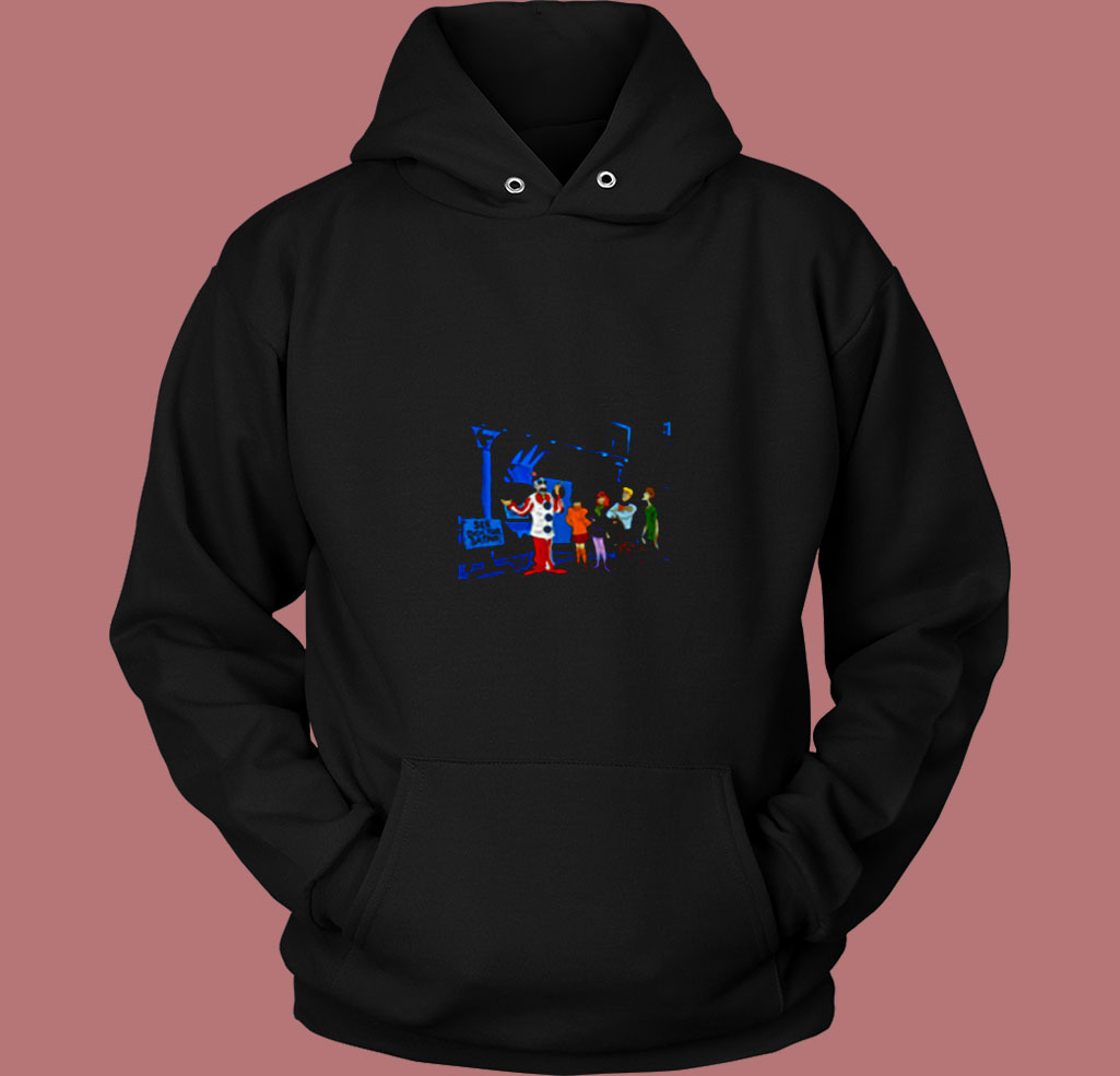 Scooby Doo And Captain Spaulding 80s Hoodie Scooby Doo And Captain Spaulding 80s Hoodie