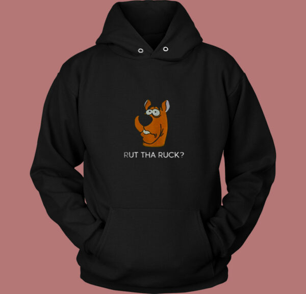 Scooby Doo Rut Tha Ruck 80s Hoodie