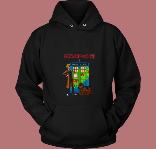 Scooby Who 80s Hoodie Scooby Who 80s Hoodie