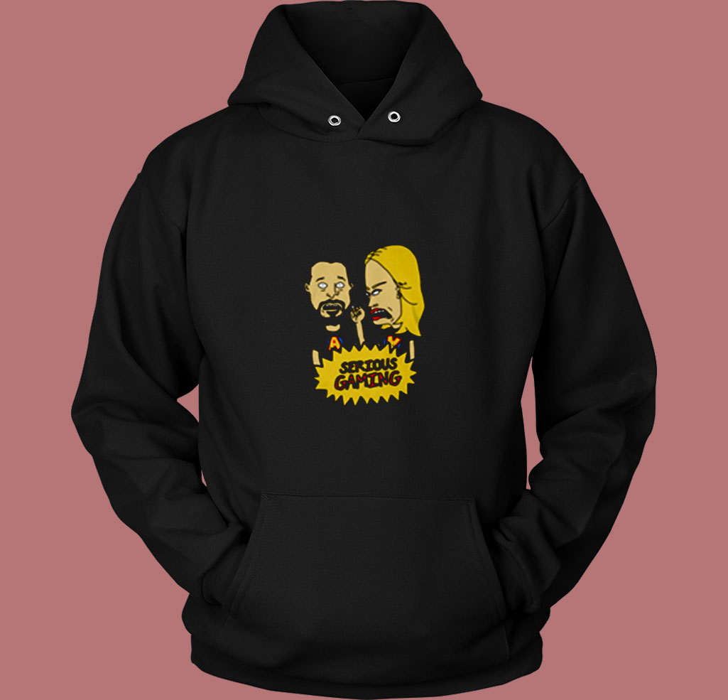 Serious Gaming Butthead 80s Hoodie Serious Gaming Butthead 80s Hoodie