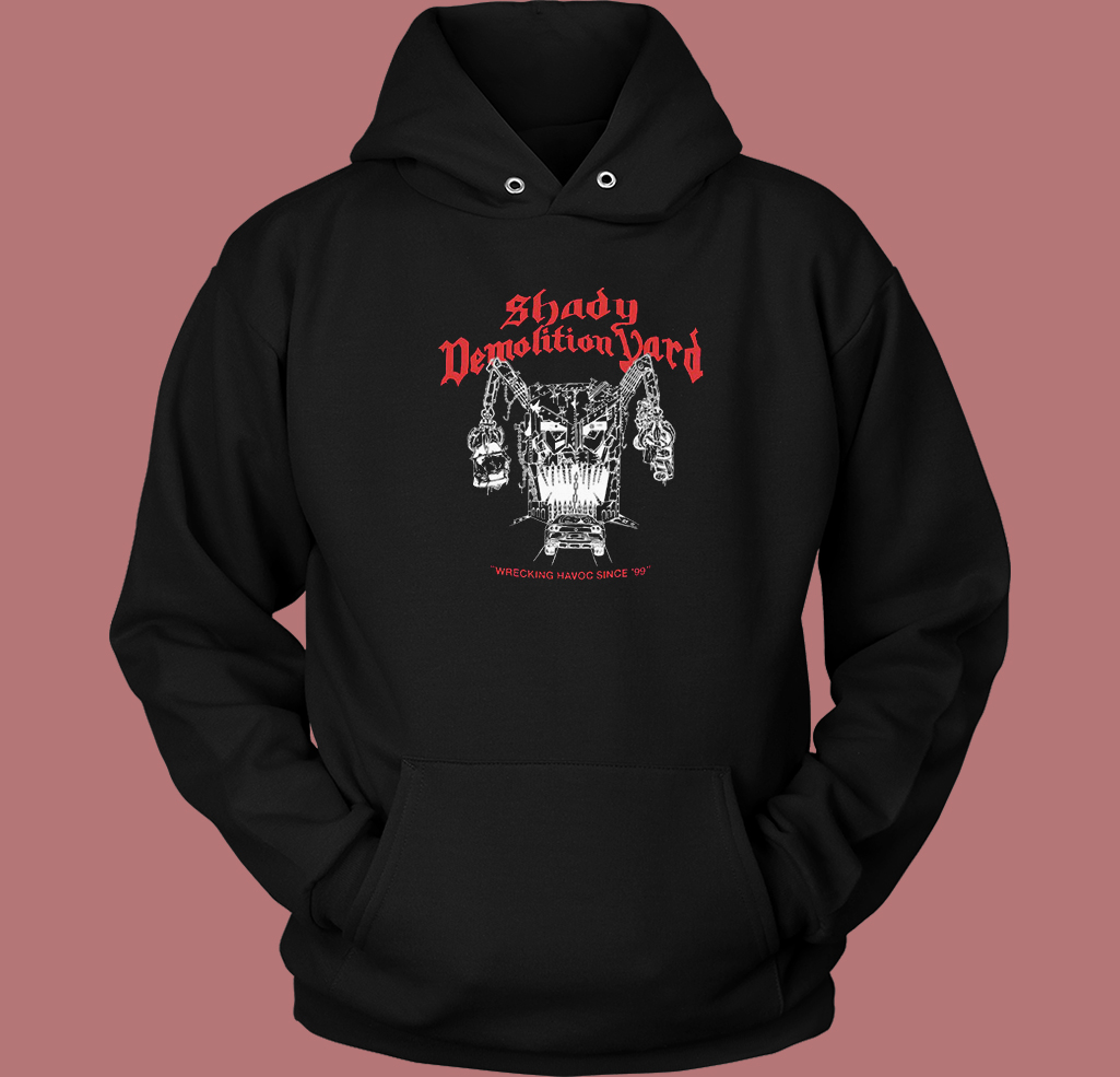 Shady Demolition Yard Logo Hoodie Style Shady Demolition Yard Logo Hoodie Style