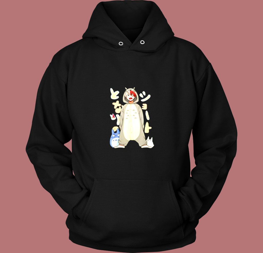 Shoto Todoroki In Cute Costume Vintage Hoodie Shoto Todoroki In Cute Costume Vintage Hoodie