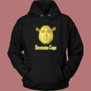 Shrekolas Cage Funny Hoodie Style