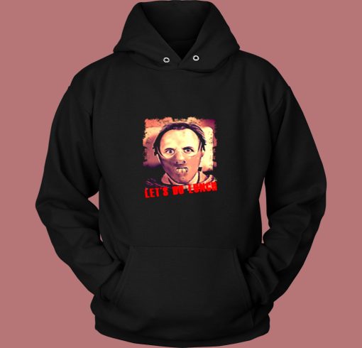 Silence Of The Lambs Let's Do Lunch Vintage Hoodie Silence Of The Lambs Let's Do Lunch Vintage Hoodie