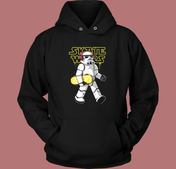 Skate Wars Funny Hoodie Style On Sale