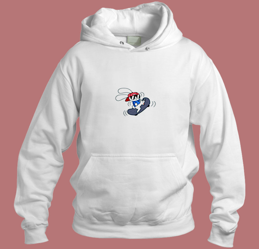 Skateboard Bunny Aesthetic Hoodie Style Skateboard Bunny Aesthetic Hoodie Style