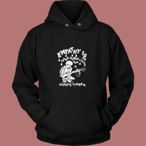 Skeleton Empathy Is More Rebellious Vintage Hoodie
