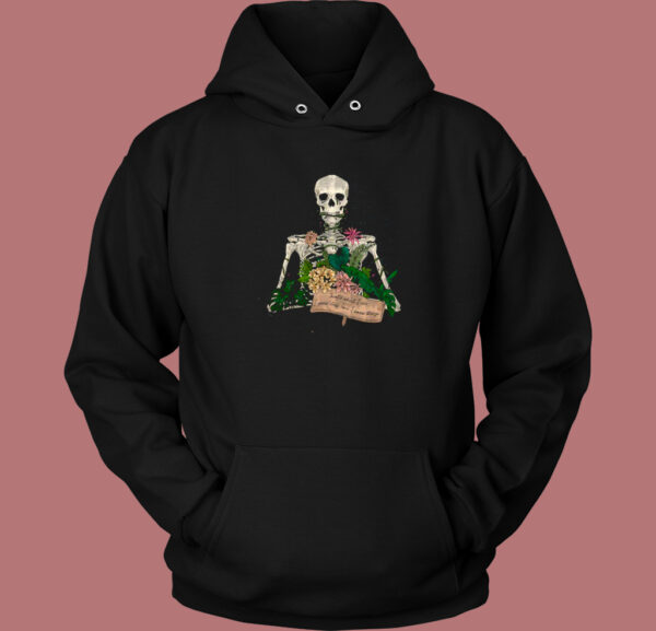 Skull Gardener Vintage Hoodie Style