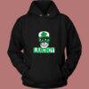 Skull Halloween Made To Match Jordan 13 Lucky Green Vintage Hoodie