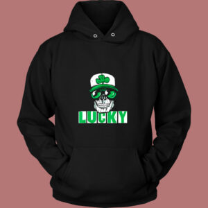 Skull Halloween Made To Match Jordan 13 Lucky Green Vintage Hoodie