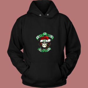 Skull Santa Guns N Roses Vintage Hoodie
