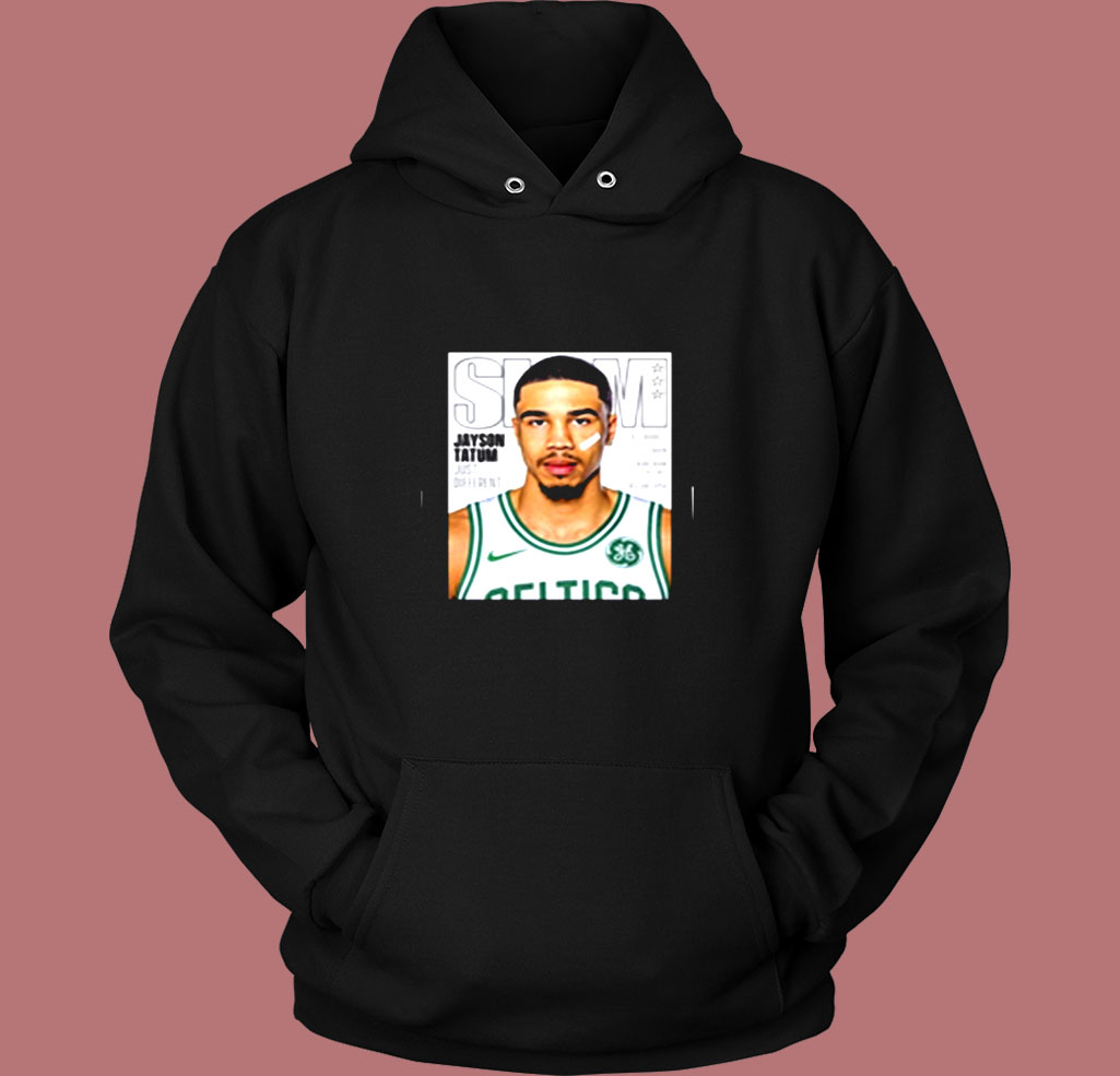 Slam Jayson Tatum Jus Defferent Vintage Hoodie Slam Jayson Tatum Jus Defferent Vintage Hoodie
