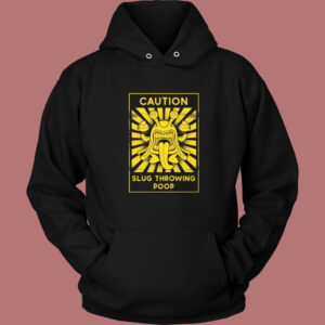 Slug Throwing Poop Hoodie Style
