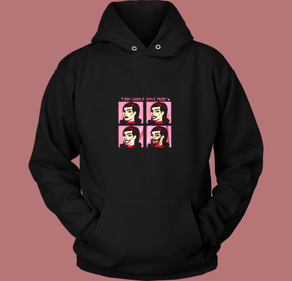 Smile More Vintage Hoodie Smile More Vintage Hoodie