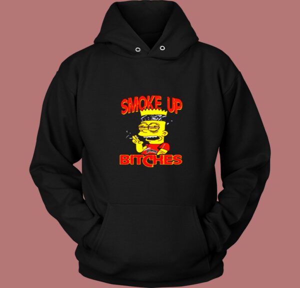 Smoke Up Bitch Vintage Hoodie