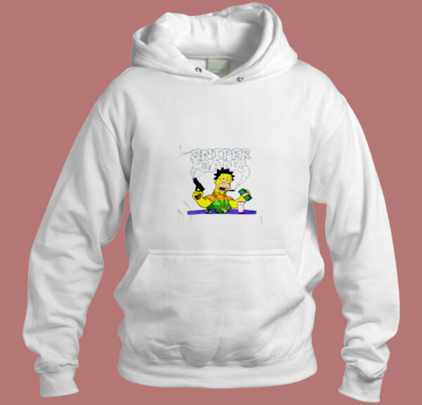 Sniper Gang  The Simpsons Aesthetic Hoodie Style