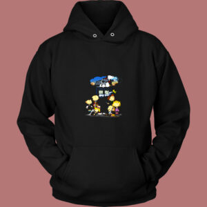 Snoopy Bad Dog Doctor Who Mashup Christmas Vintage Hoodie