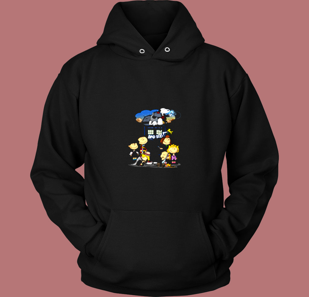 Snoopy Bad Dog Doctor Who Mashup Christmas Vintage Hoodie Snoopy Bad Dog Doctor Who Mashup Christmas Vintage Hoodie