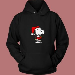 Snoopy Christmas Santa Xmas 80s Hoodie