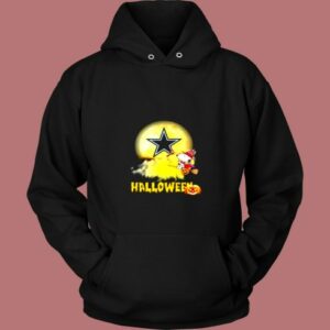 Snoopy Halloween Flying Dallas Cowboys Vintage Hoodie