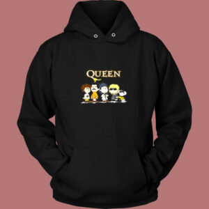 Snoopy Joe Cool With The Queen Band Vintage Hoodie