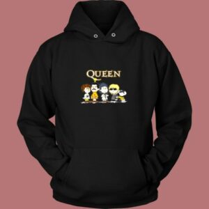 Snoopy Joe Cool With The Queen Band Vintage Hoodie