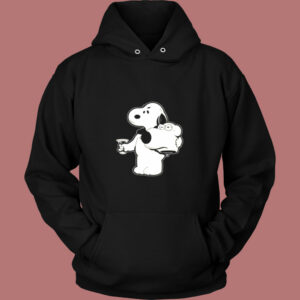 Snoopy X Brian Family Guy Mashup Custom Vintage Hoodie