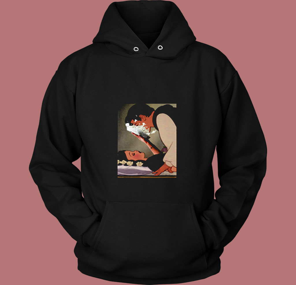 Snow White Pie Face Funny Parody 80s Hoodie Snow White Pie Face Funny Parody 80s Hoodie