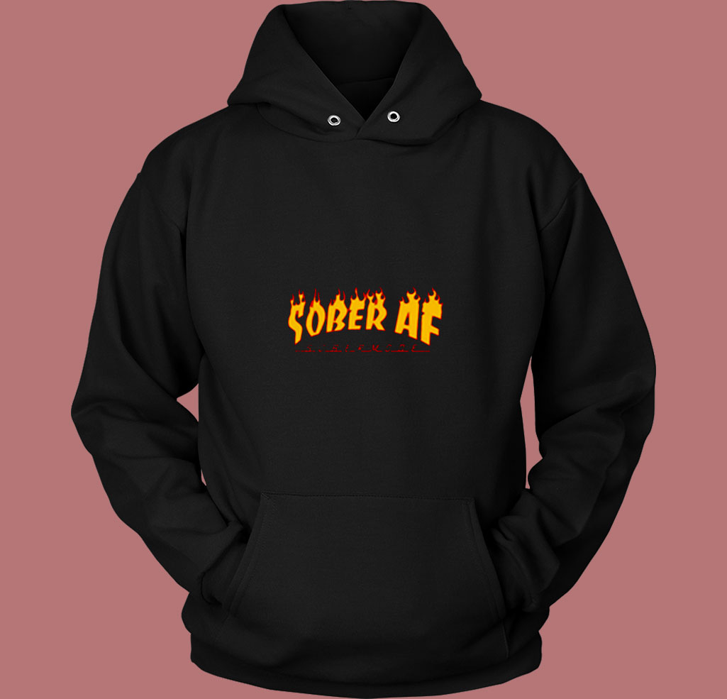 Sober Af Sobermode 80s Hoodie Sober Af Sobermode 80s Hoodie