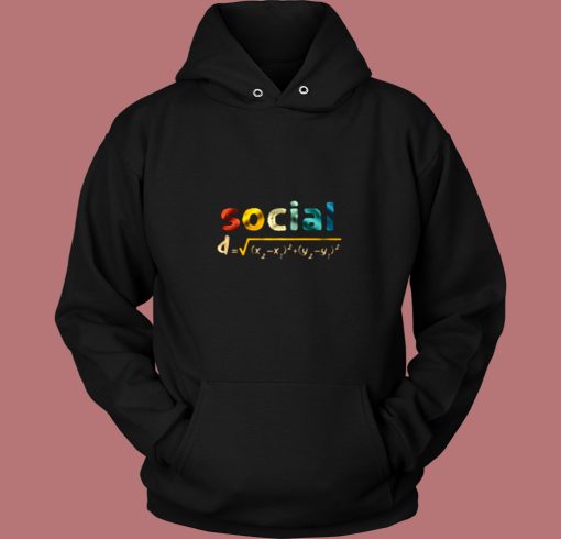 Social Distance Formula Math Vintage Hoodie Social Distance Formula Math Vintage Hoodie