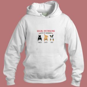 Social Distancing With My Bunnies Aesthetic Hoodie Style