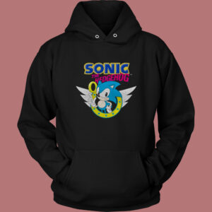 Sonic The Hedgehog Rings And Wings Hoodie Style