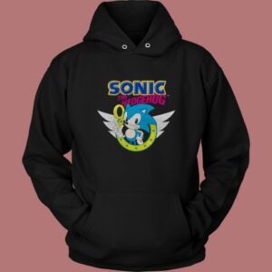Sonic The Hedgehog Rings And Wings Hoodie Style