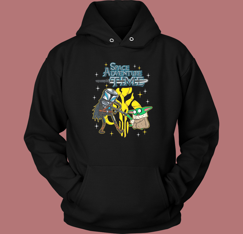 Space Adventure Time With Yoda Hoodie Style Space Adventure Time With Yoda Hoodie Style