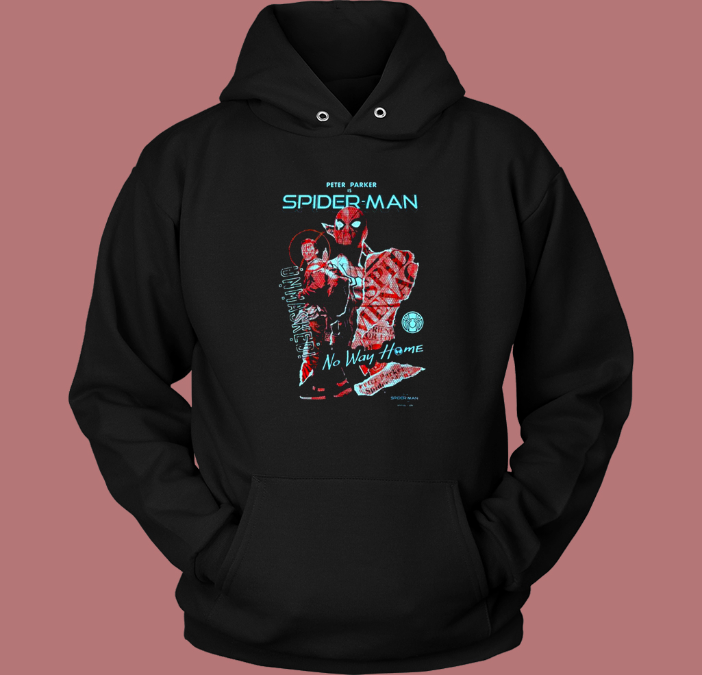 Spider Man Unmasked Classic Hoodie Style Spider Man Unmasked Classic Hoodie Style