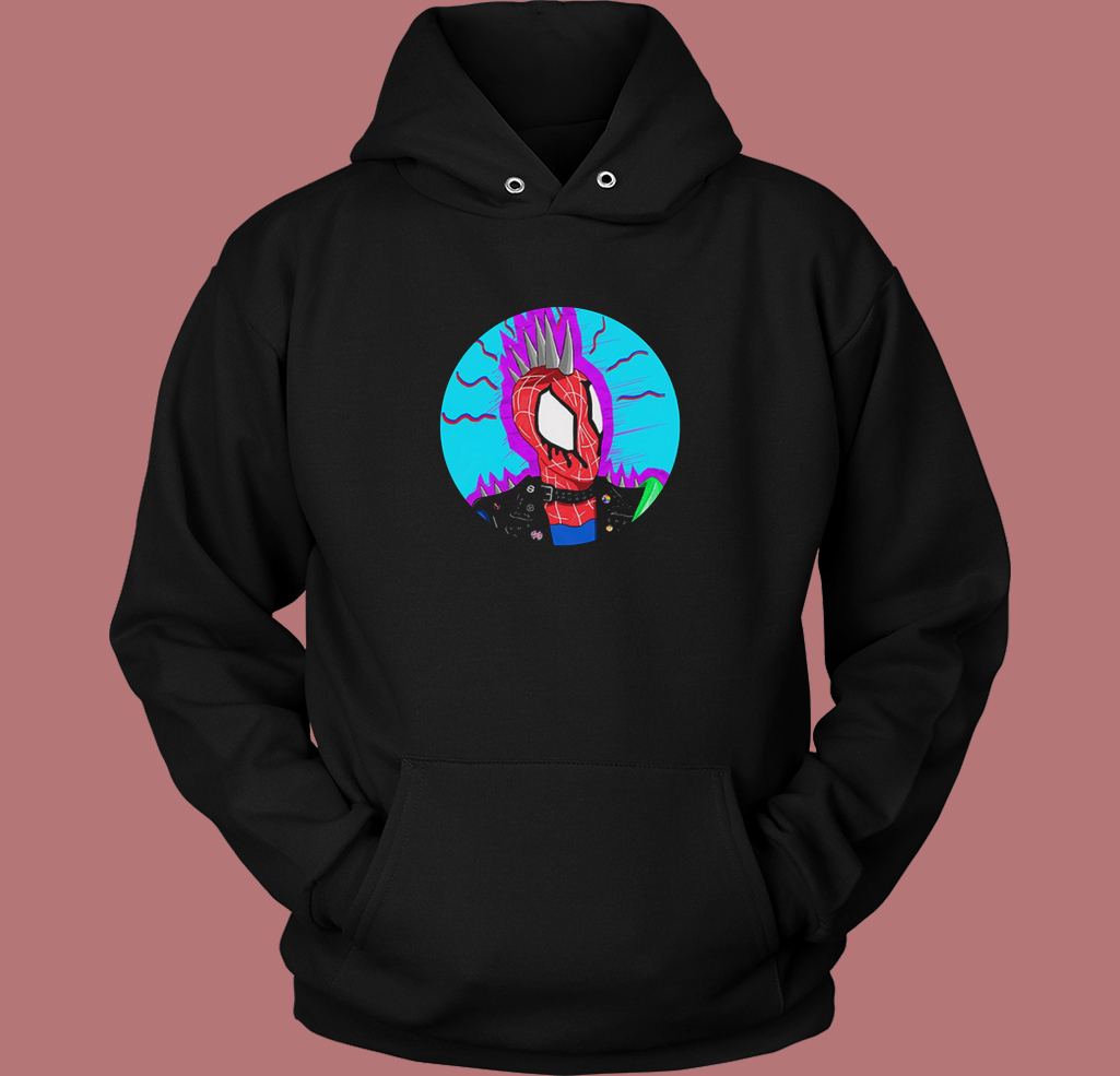 Spider Punk Across Funny Hoodie Style Spider Punk Across Funny Hoodie Style