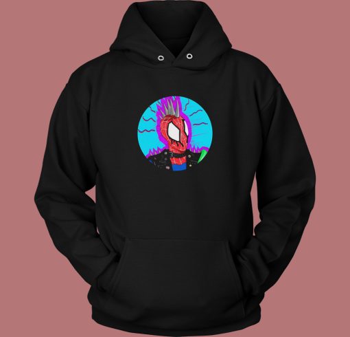 Spider Punk Across Funny Hoodie Style Spider Punk Across Funny Hoodie Style