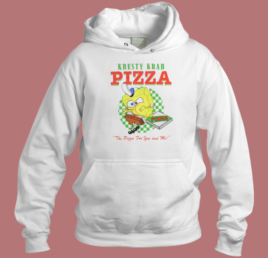 Spongebob Krusty Krab Pizza Hoodie Style Spongebob Krusty Krab Pizza Hoodie Style