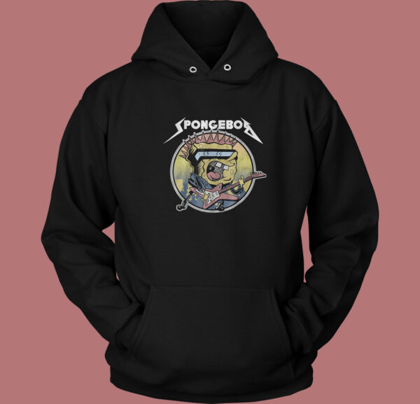 Spongebob Metal Aesthetic Hoodie Style