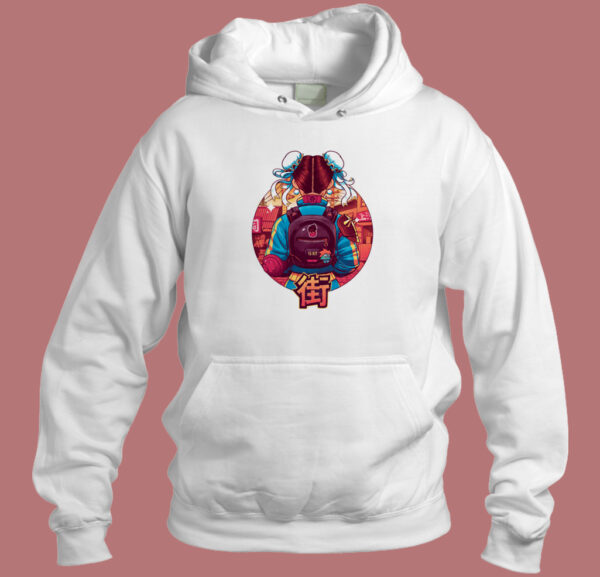 Spring Fighter Graphic Hoodie Style